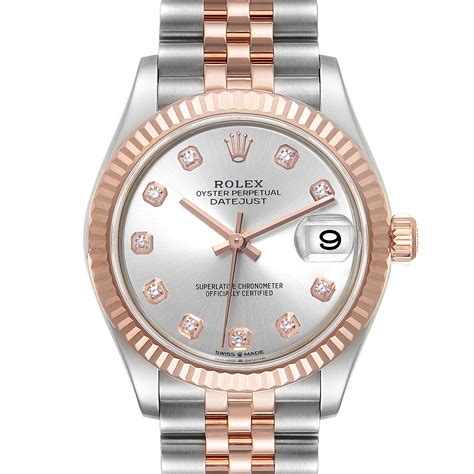 rolex datejust midsize price|rolex datejust 31 two tone.